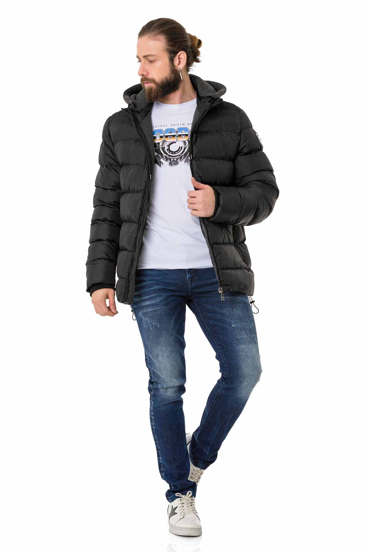 Cipo & Baxx WESTON Herren Bomberjacke CM202