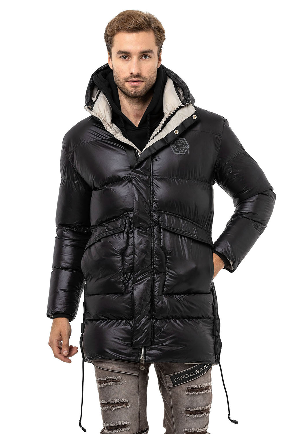 Cipo & Baxx CALVIN Herren Bomberjacke CM219