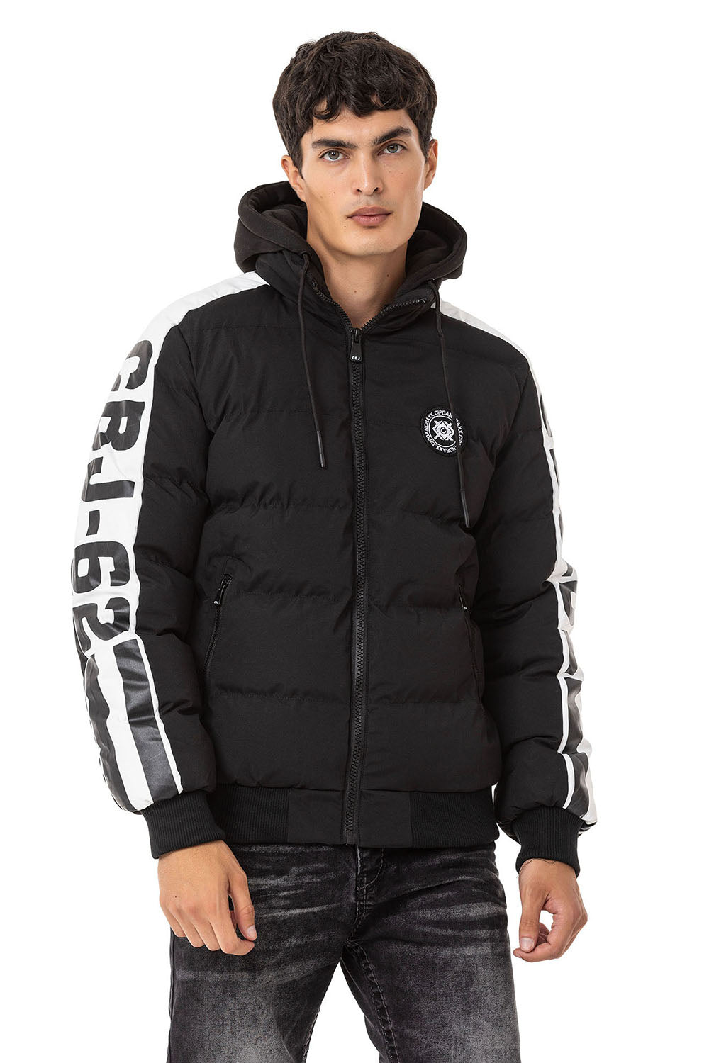 Cipo & Baxx CARLOS Herren Bomberjacke CM222