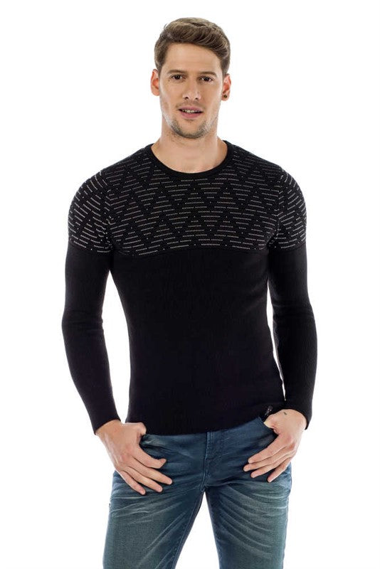 Cipo &amp; Baxx DURHAM men's sweater CP170