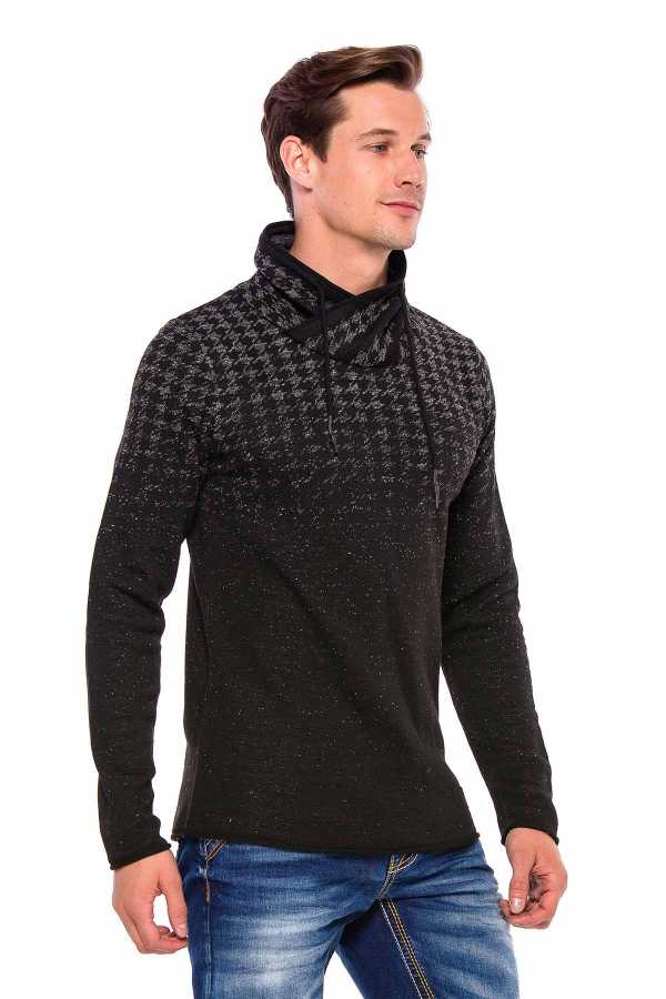 Cipo &amp; Baxx ODESA men's sweater black CP198