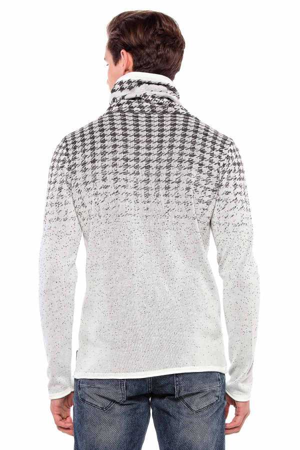 Cipo &amp; Baxx ODESA men's sweater white CP198