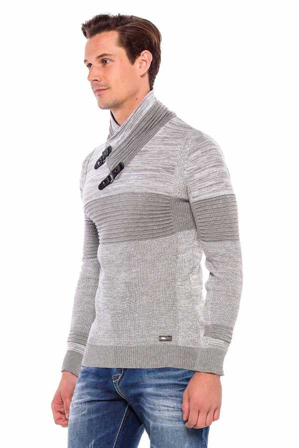 Cipo &amp; Baxx BRNO men's knitted sweater CP207