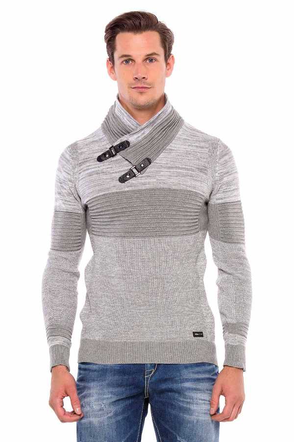 Cipo & Baxx BRNO Herren Strickpullover CP207