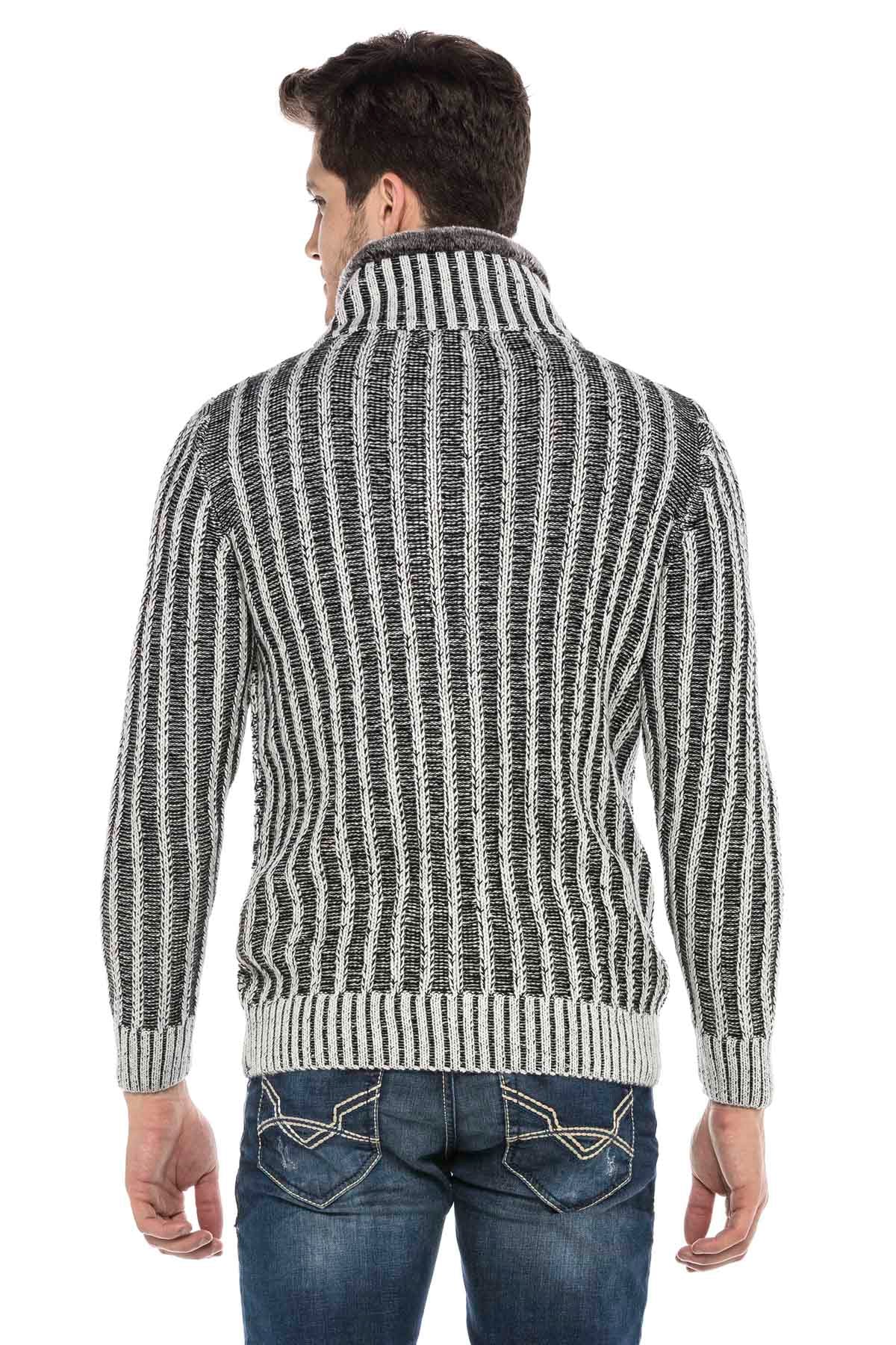 Cipo & Baxx POLARIS Herren Strickpullover CP213