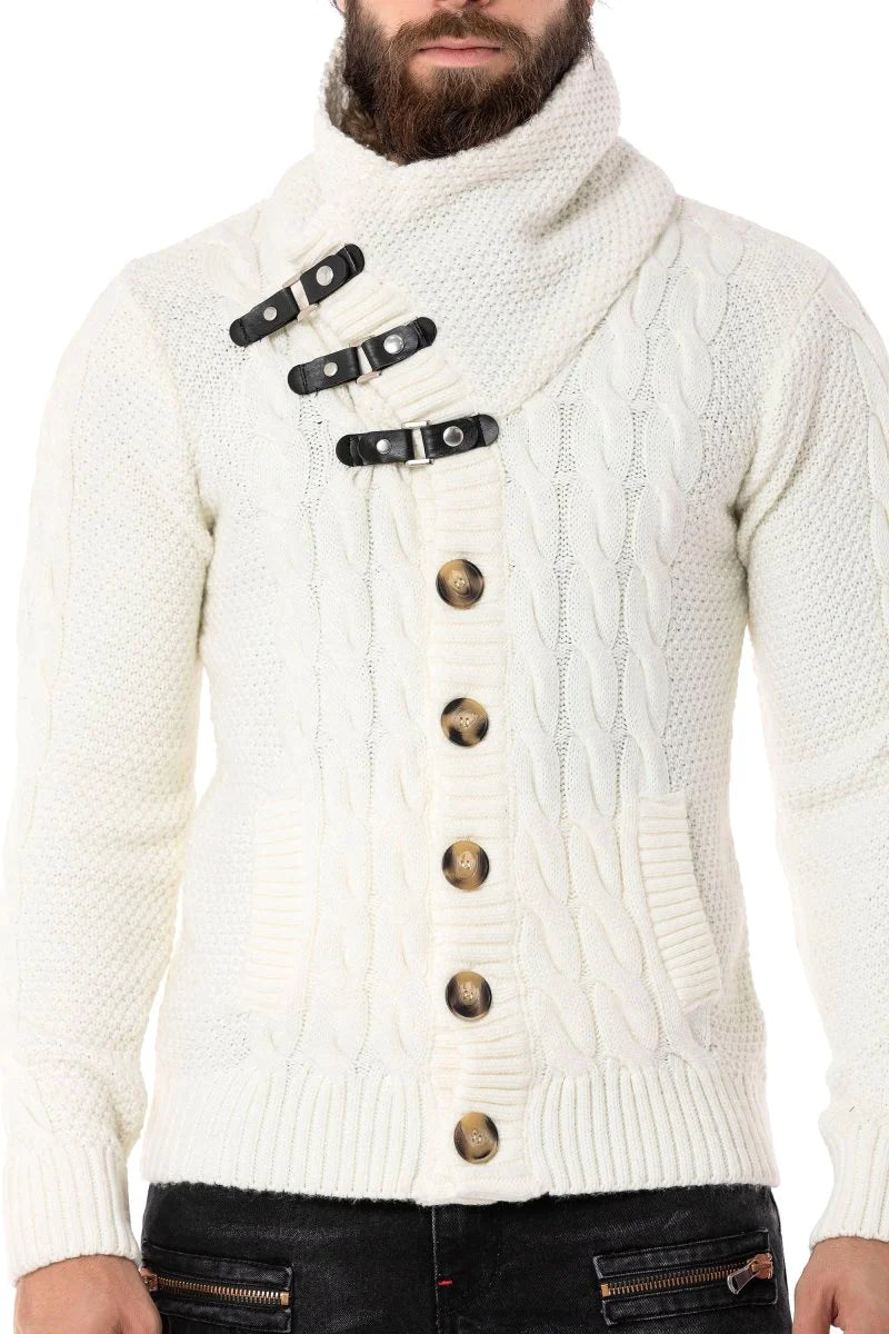 Cipo & Baxx RIGA Herren Strickpullover CP265