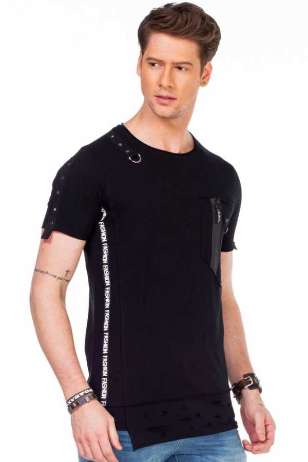 Cipo &amp; Baxx NOID Men's T-Shirt black CT366