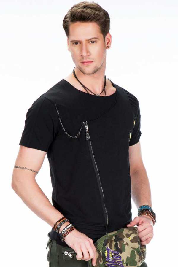 Cipo & Baxx HERMAN Herren T-Shirt black CT367