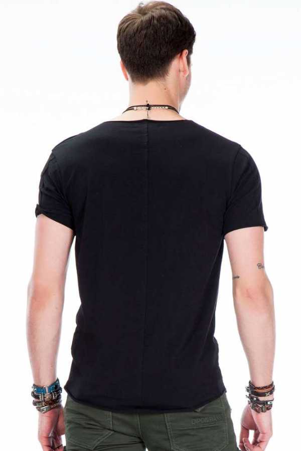 Cipo & Baxx HERMAN Herren T-Shirt black CT367