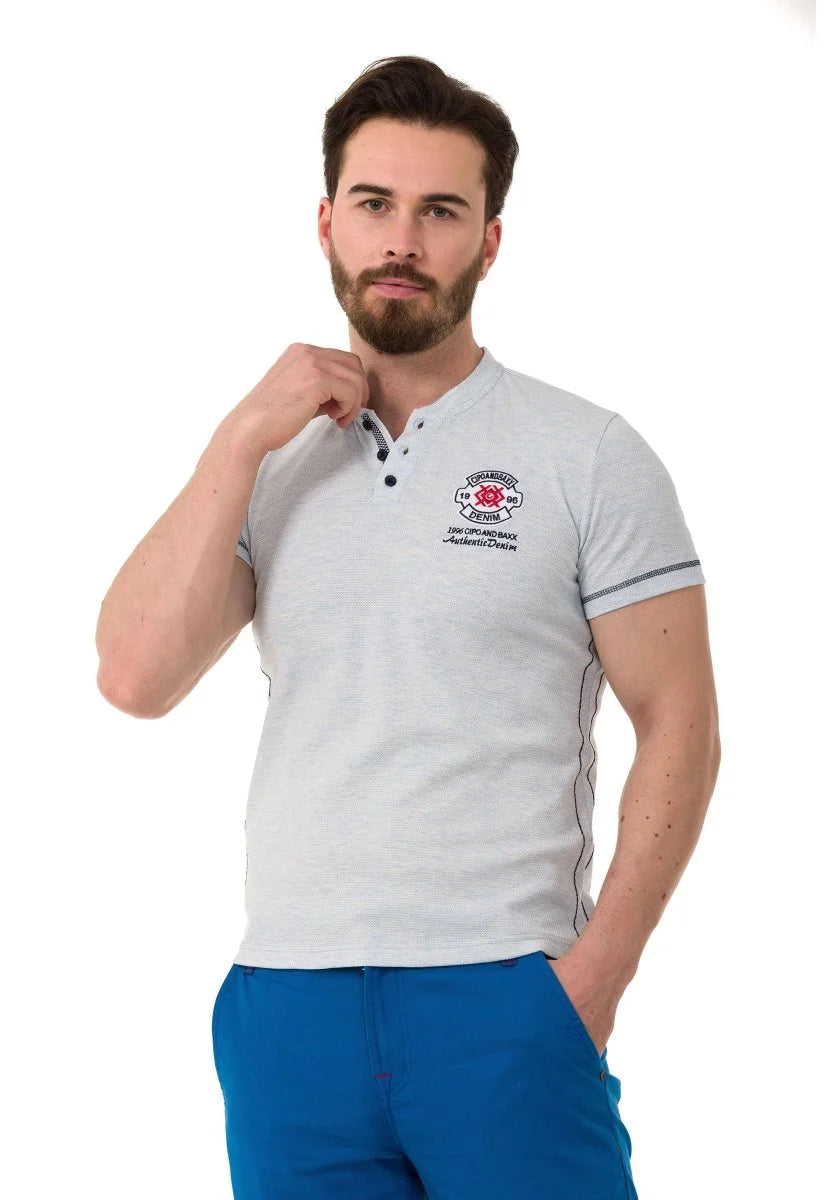 Cipo & Baxx CORNELL Herren Polo T-Shirt CT764