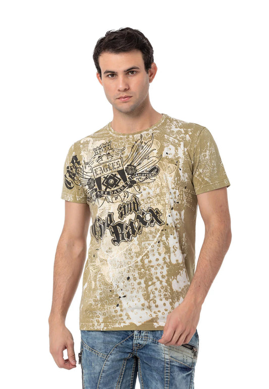 Cipo &amp; Baxx WATERFORD Men's T-Shirt CT694