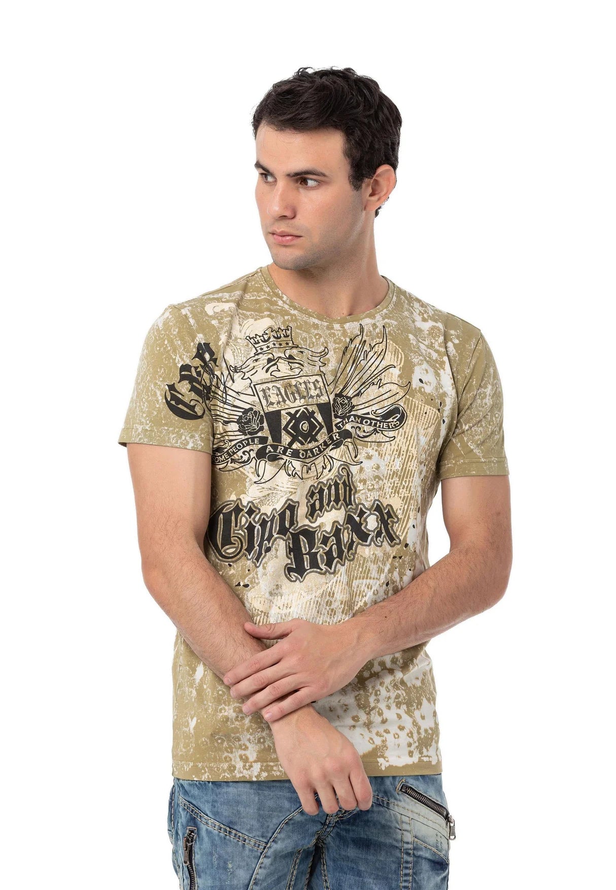 Cipo &amp; Baxx WATERFORD Men's T-Shirt CT694