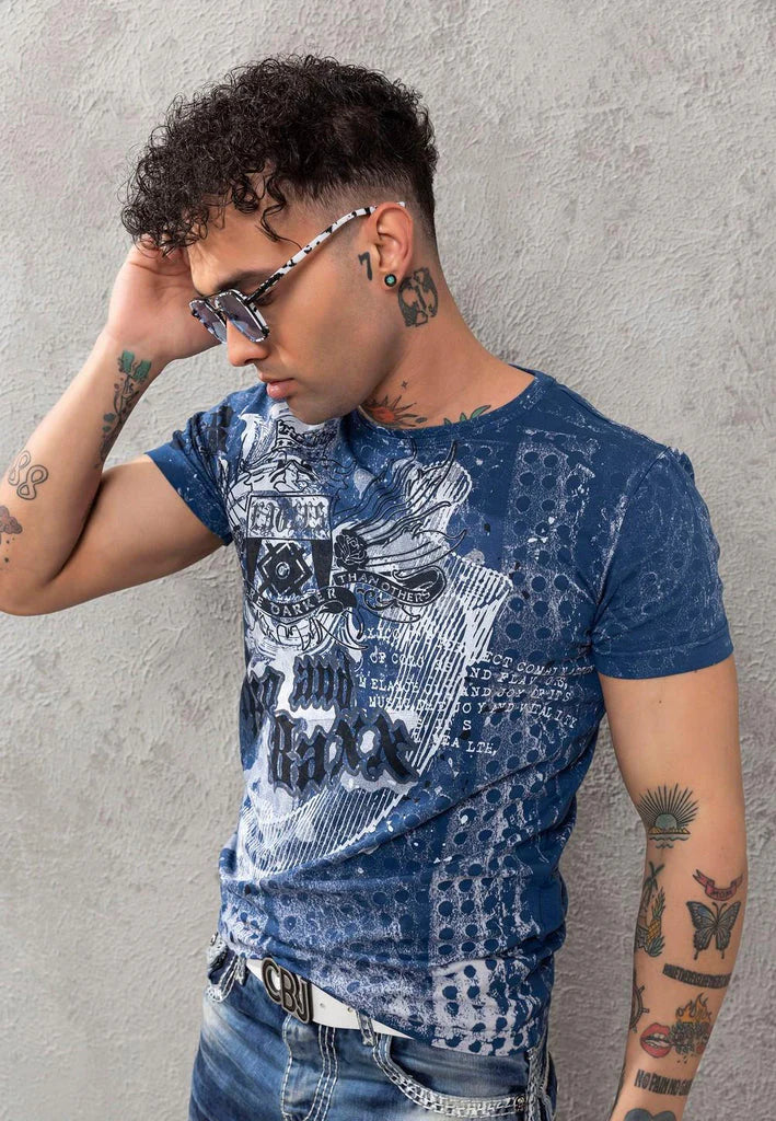 Cipo & Baxx WELCO Herren T-Shirt CT782