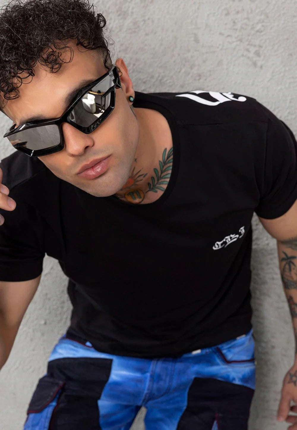 Cipo &amp; Baxx EMPORIA black men's T-shirt CT718