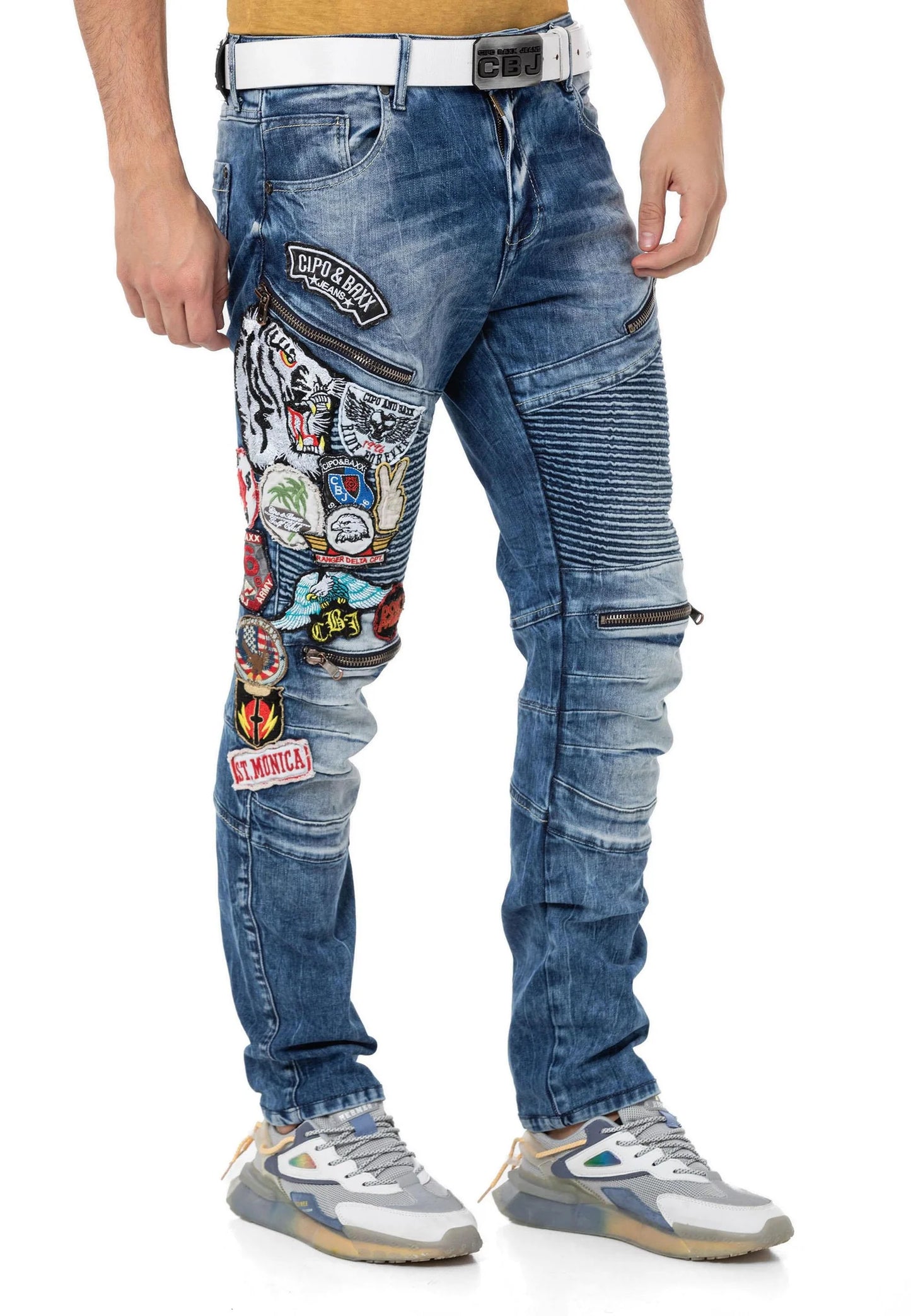 Cipo &amp; Baxx HONOLULU Men's Jeans Denim CD490