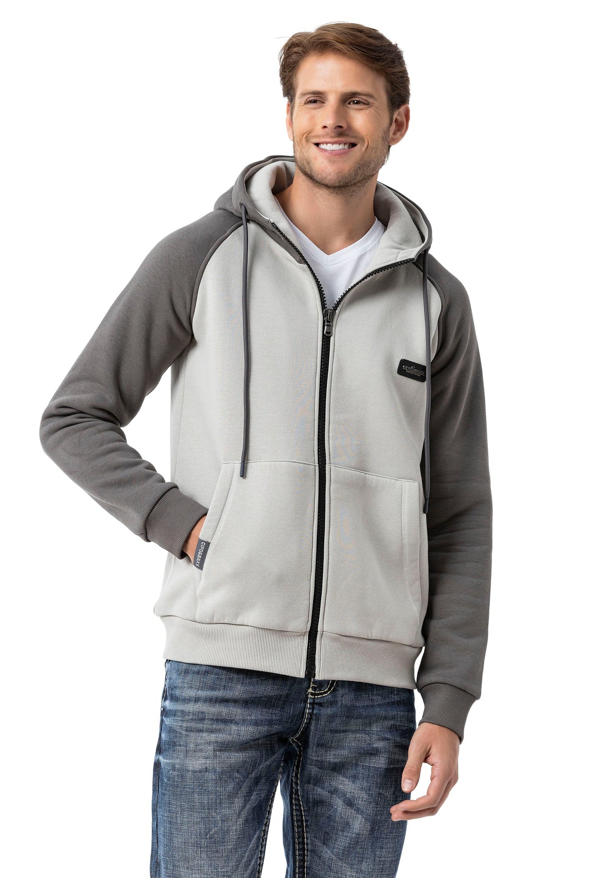 Cipo & Baxx ENRICO Herren Sweatjacke CL579