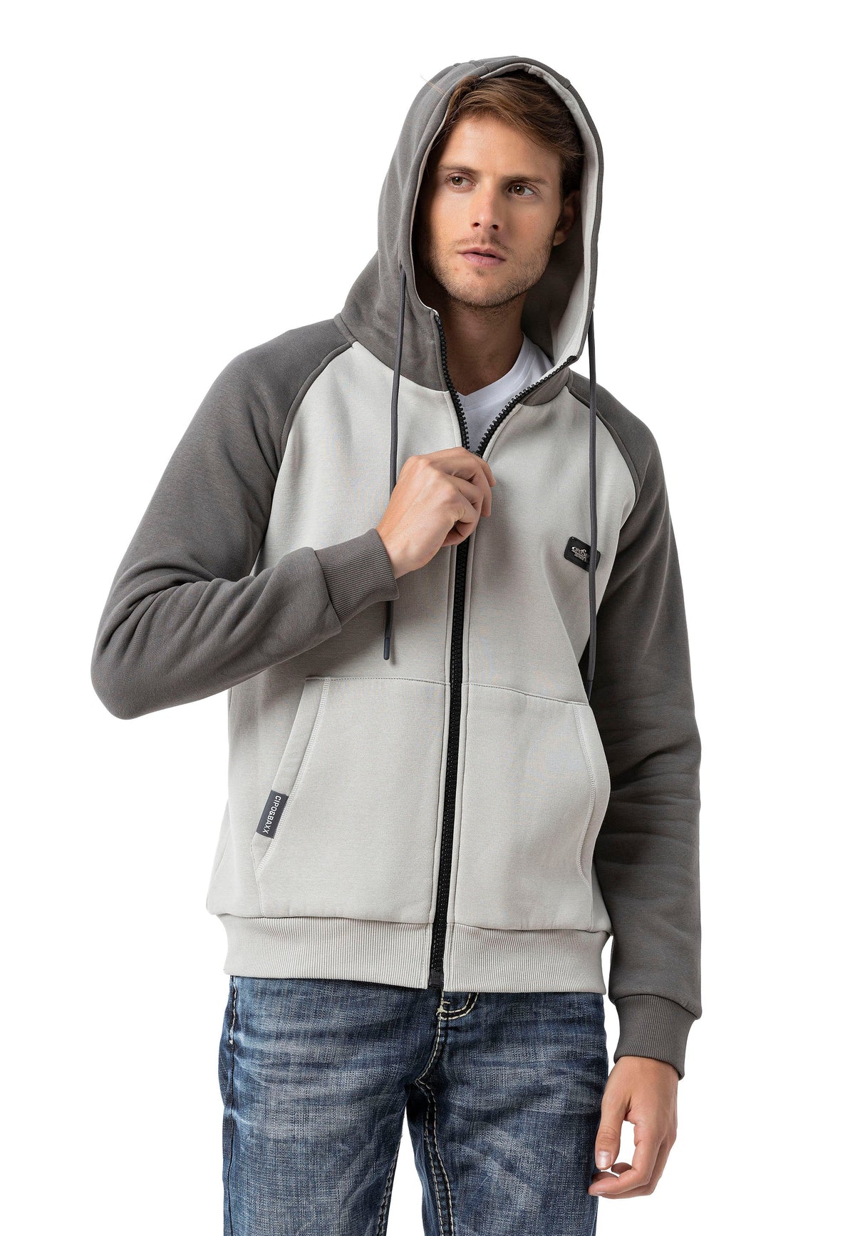 Cipo & Baxx ENRICO Herren Sweatjacke CL579