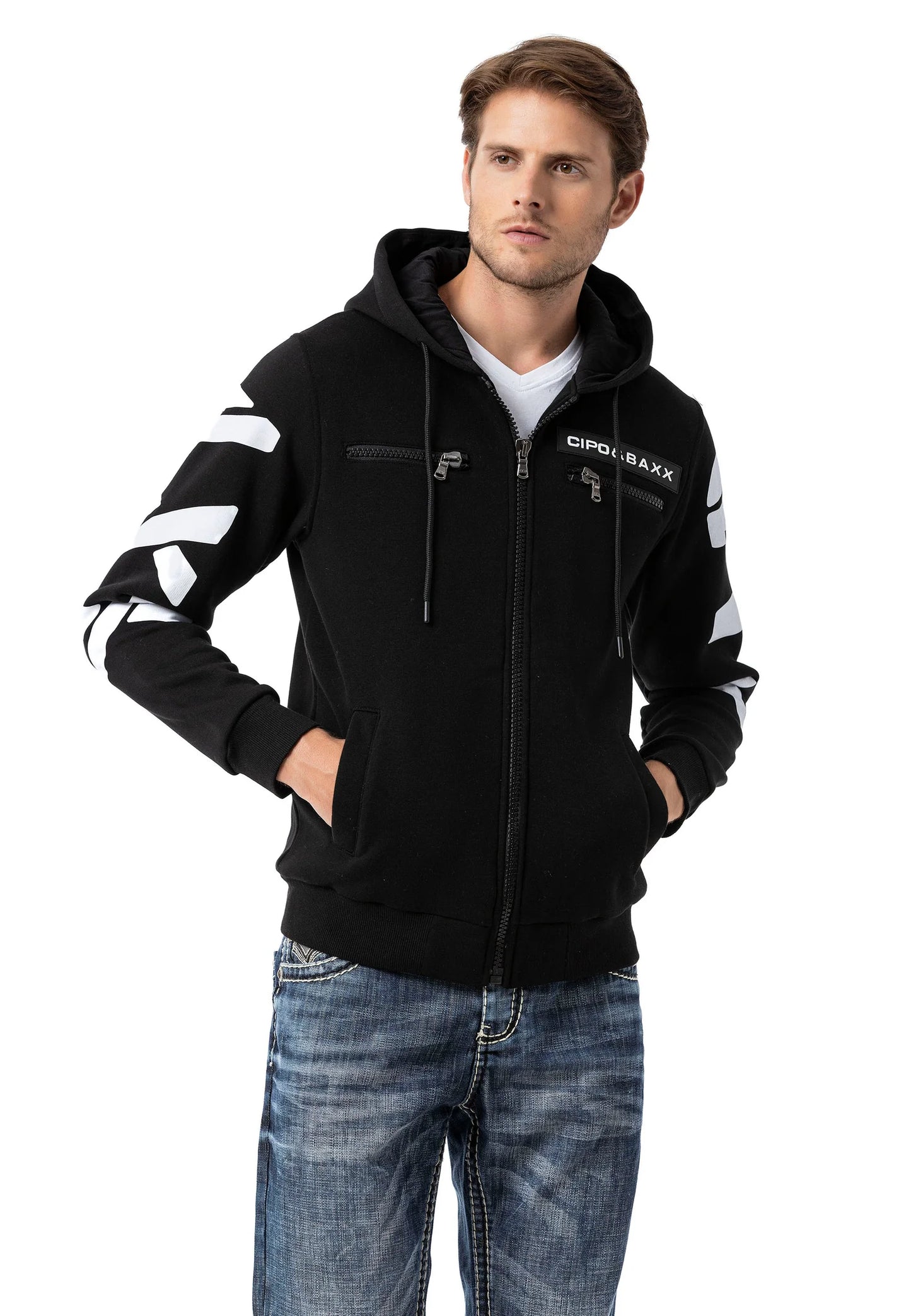 Cipo &amp; Baxx ADELAIDE men's hooded sweatshirt CL559