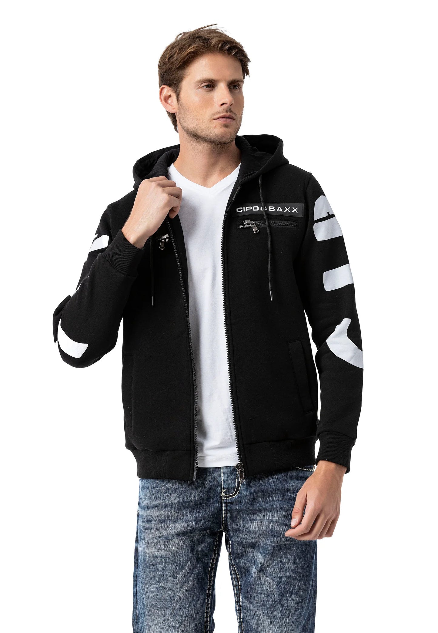 Cipo &amp; Baxx ADELAIDE men's hooded sweatshirt CL559