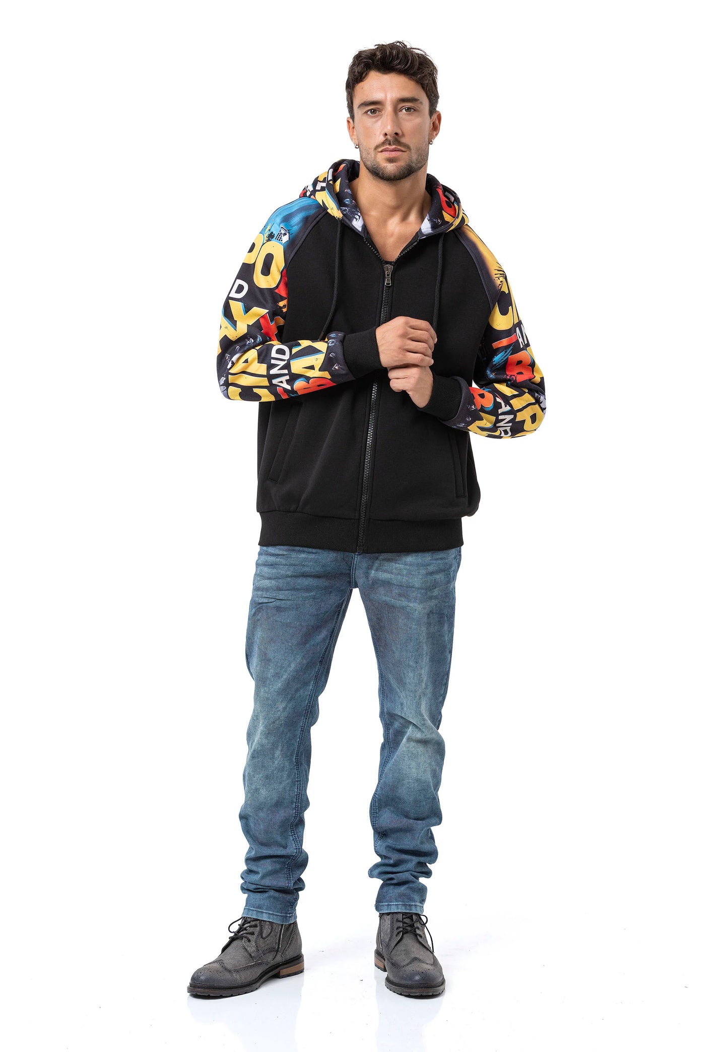 Cipo &amp; Baxx ADELAIDE men's hooded sweatshirt CL559