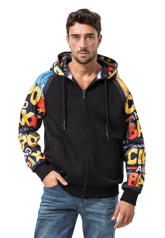 Cipo & Baxx METRO Herren Kapuzen Hoodi Sweatshirt CL589