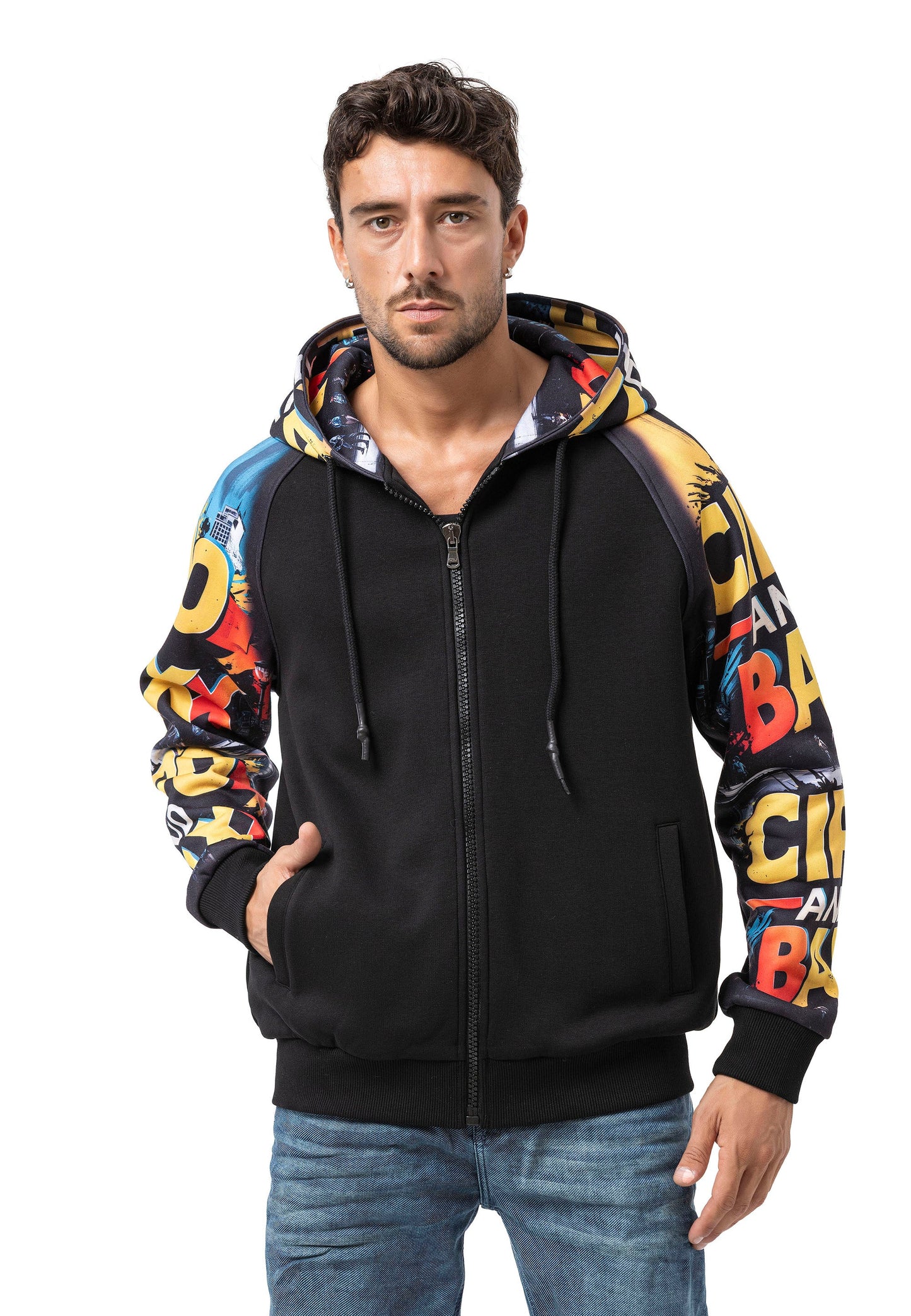Cipo &amp; Baxx ADELAIDE men's hooded sweatshirt CL559