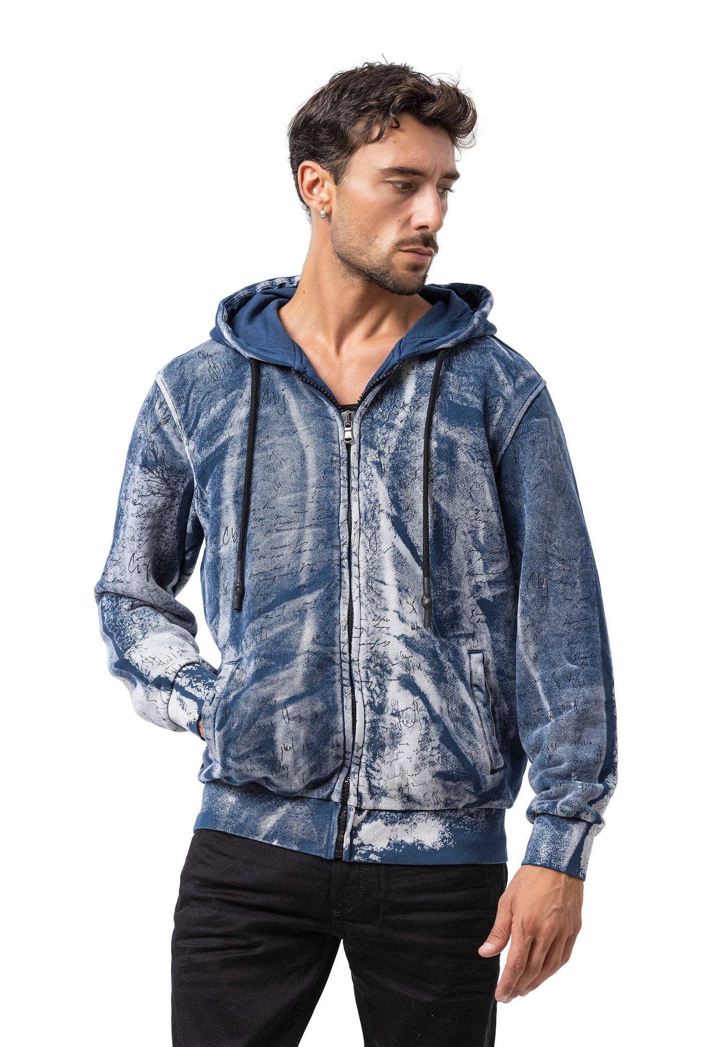 Cipo &amp; Baxx ADELAIDE men's hooded sweatshirt CL559