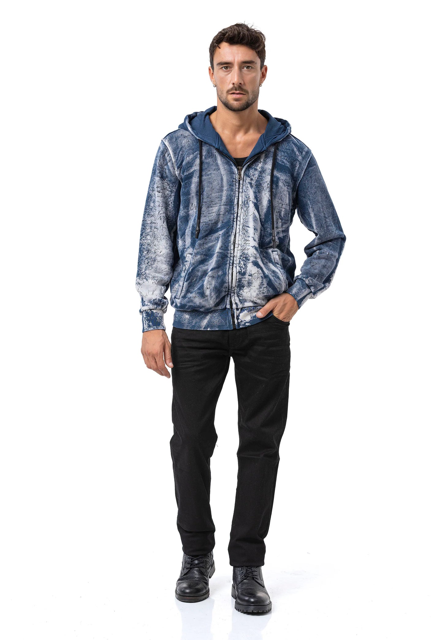 Cipo &amp; Baxx ADELAIDE men's hooded sweatshirt CL559
