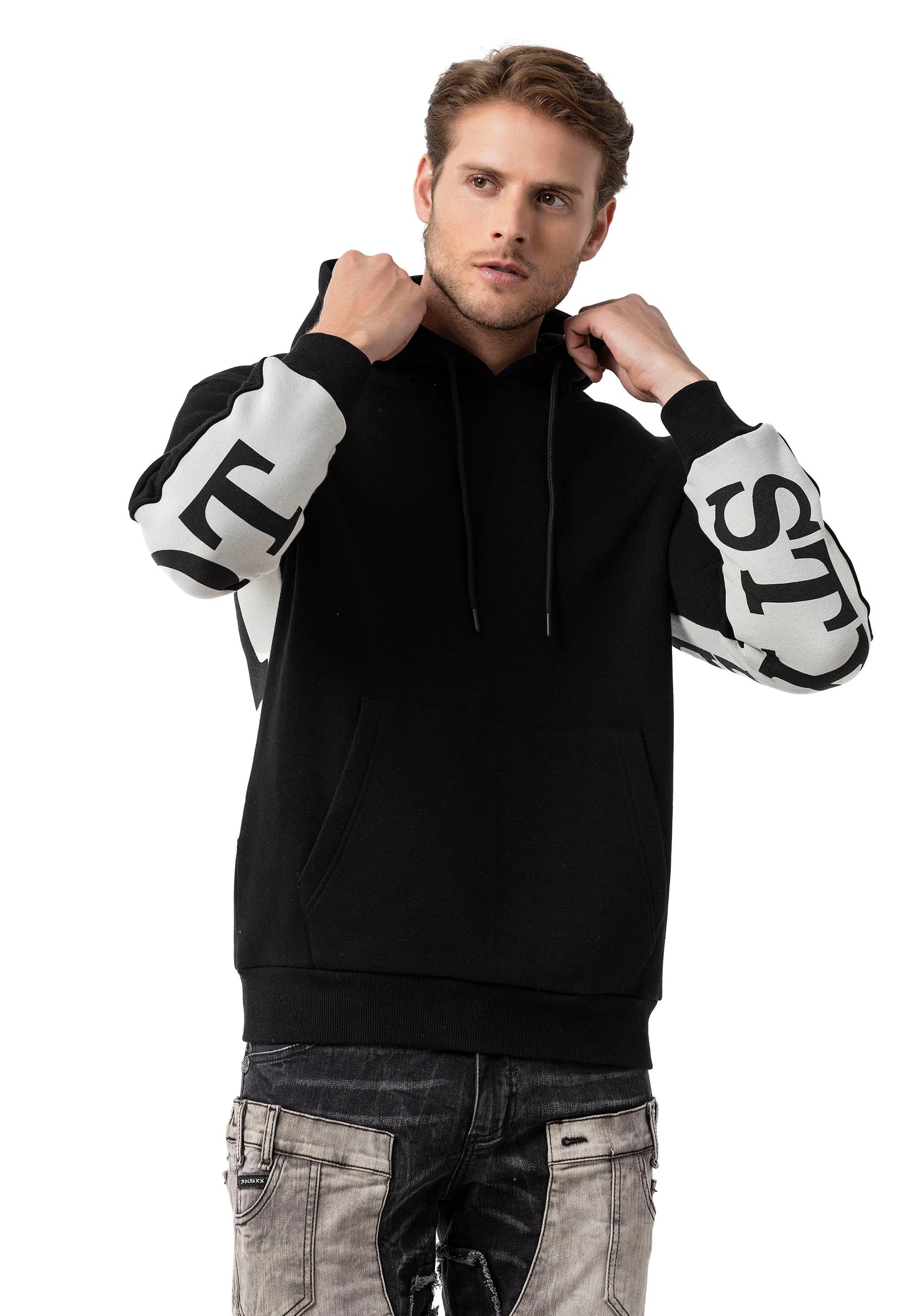 Cipo &amp; Baxx ADELAIDE men's hooded sweatshirt CL559