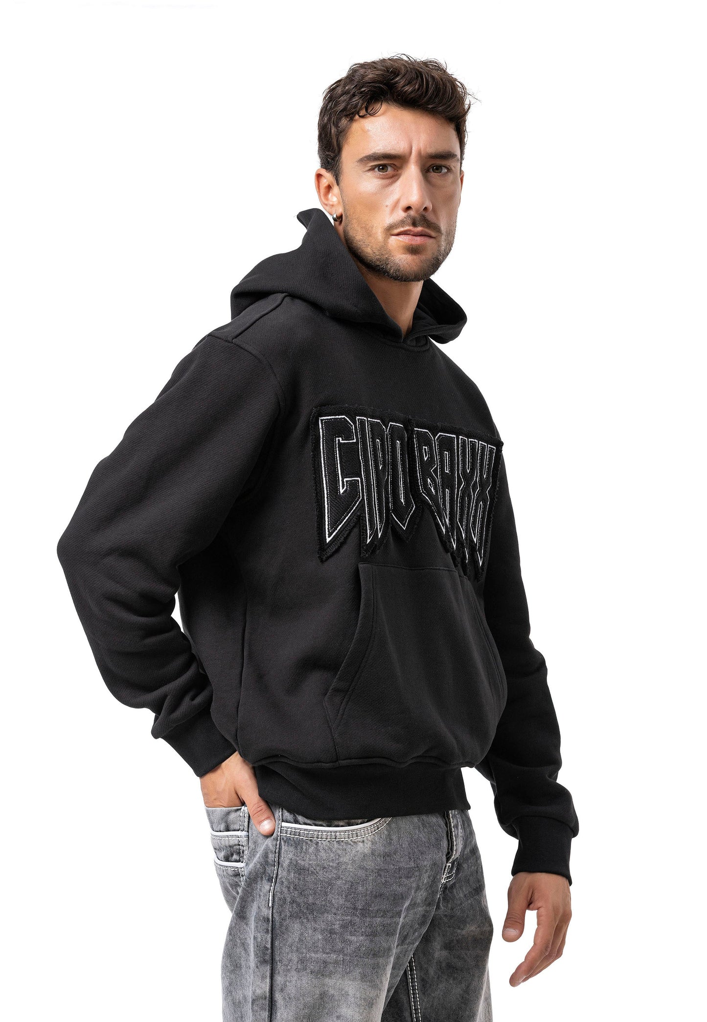 Cipo & Baxx SERDA Herren Kapuzen Hoodi Sweatshirt CL601
