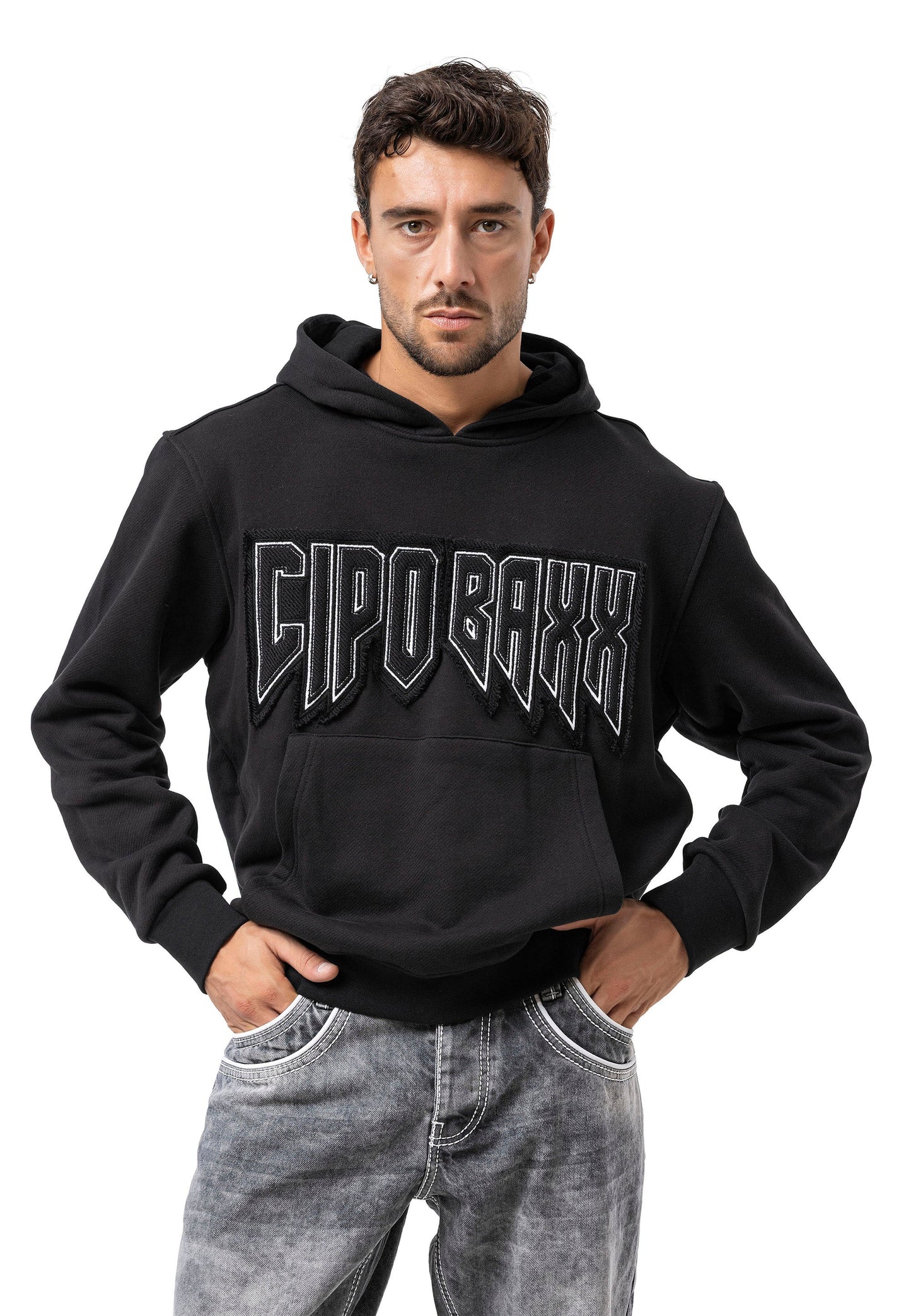 Cipo &amp; Baxx ADELAIDE men's hooded sweatshirt CL559