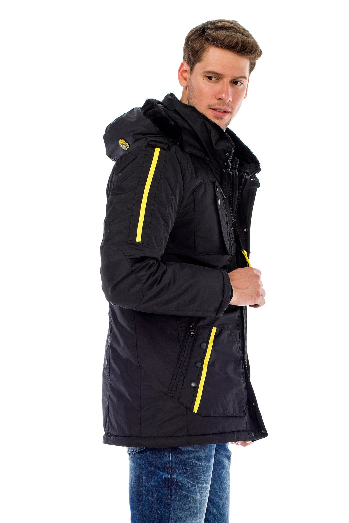 Cipo &amp; Baxx HIGHLAND men's parker jacket CM130