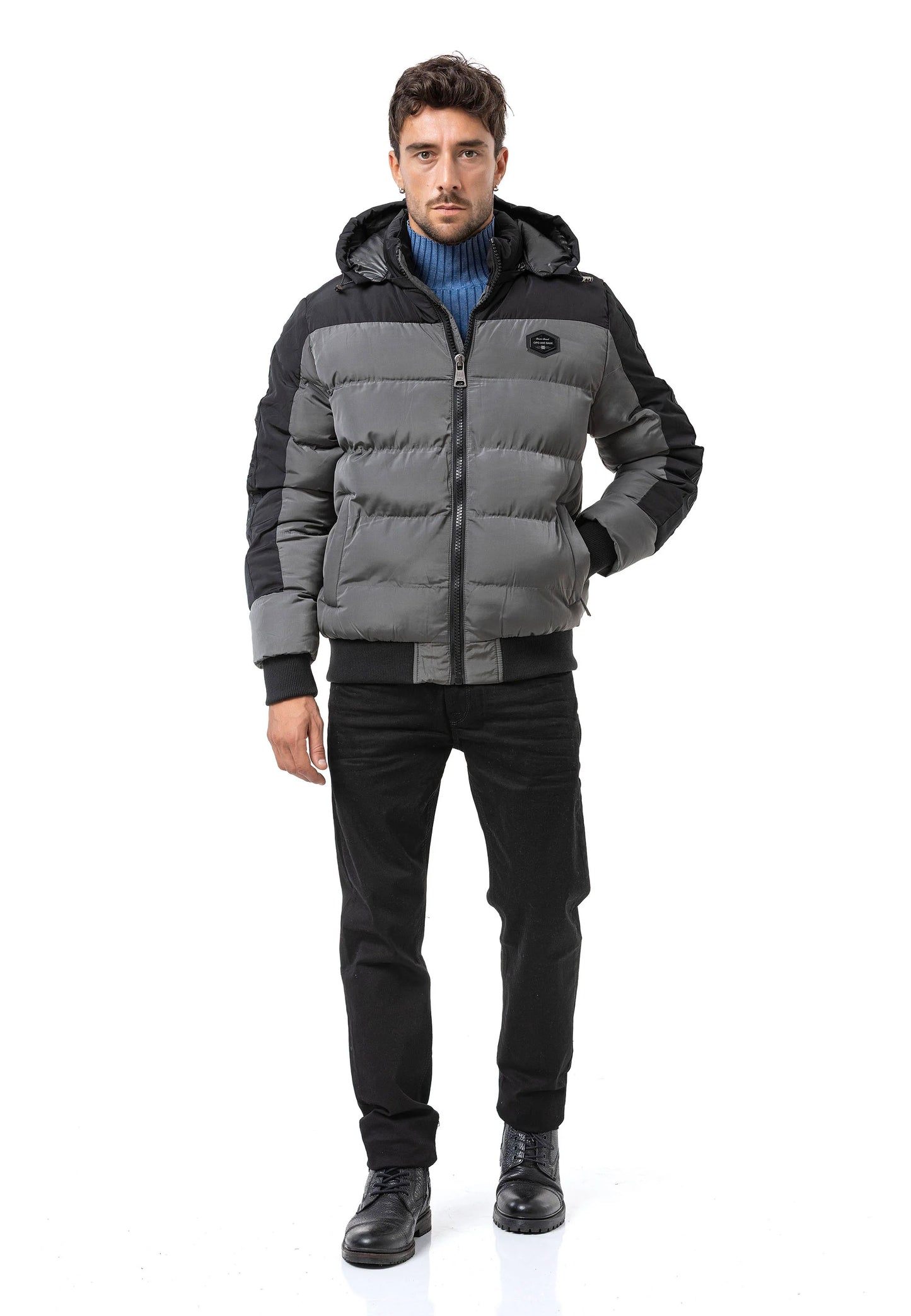 Cipo &amp; Baxx SALZBURG men's bomber jacket CM180