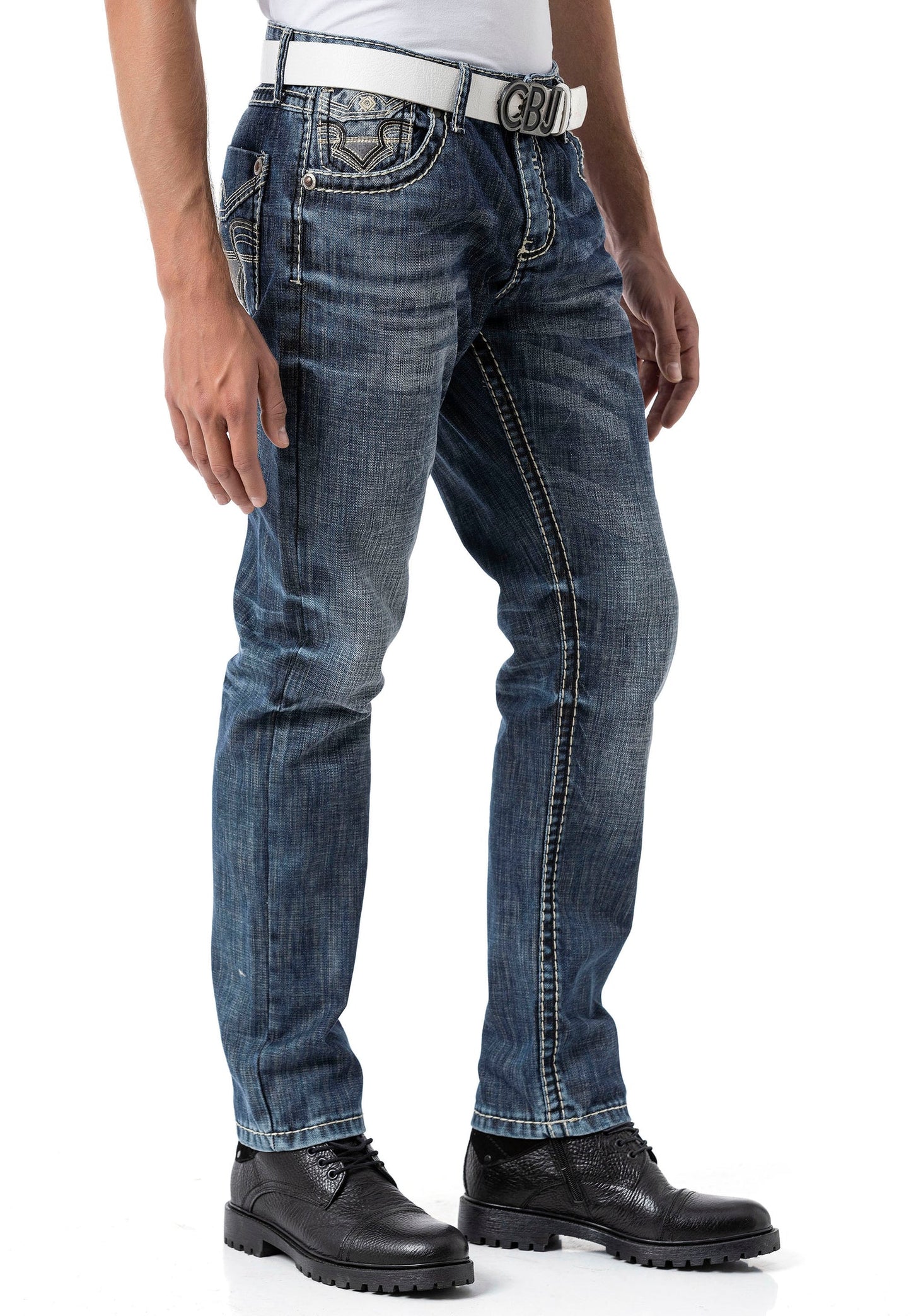 Cipo &amp; Baxx ACE Men's Jeans Denim CD838