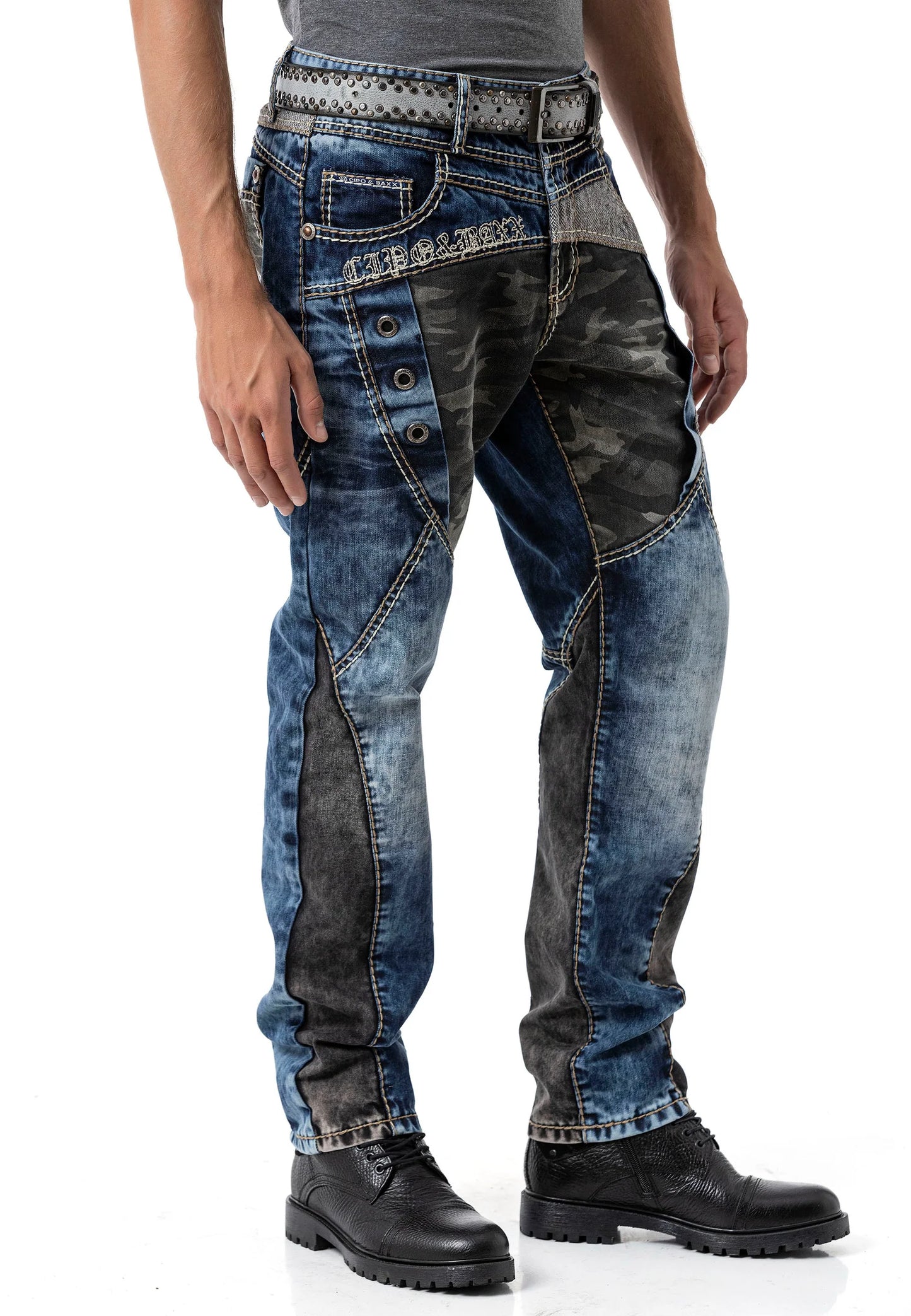 Cipo &amp; Baxx ACE Men's Jeans Denim CD838