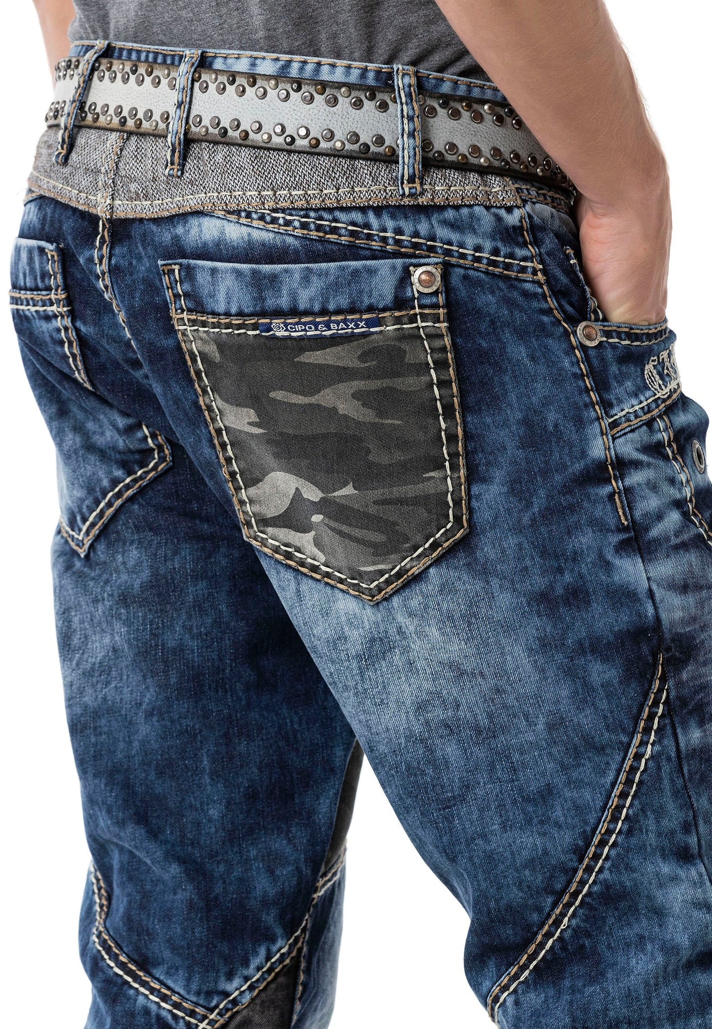 Cipo &amp; Baxx ACE Men's Jeans Denim CD838