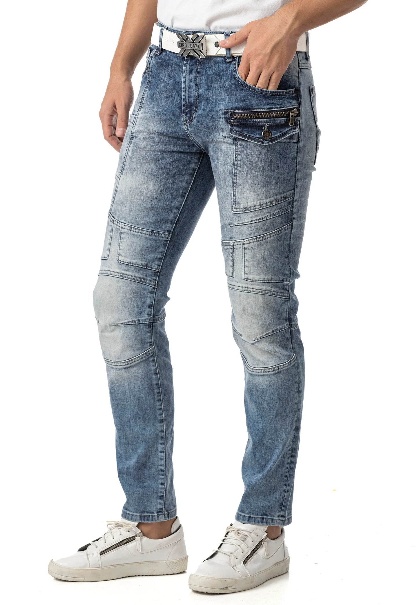 Cipo &amp; Baxx ACE Men's Jeans Denim CD838