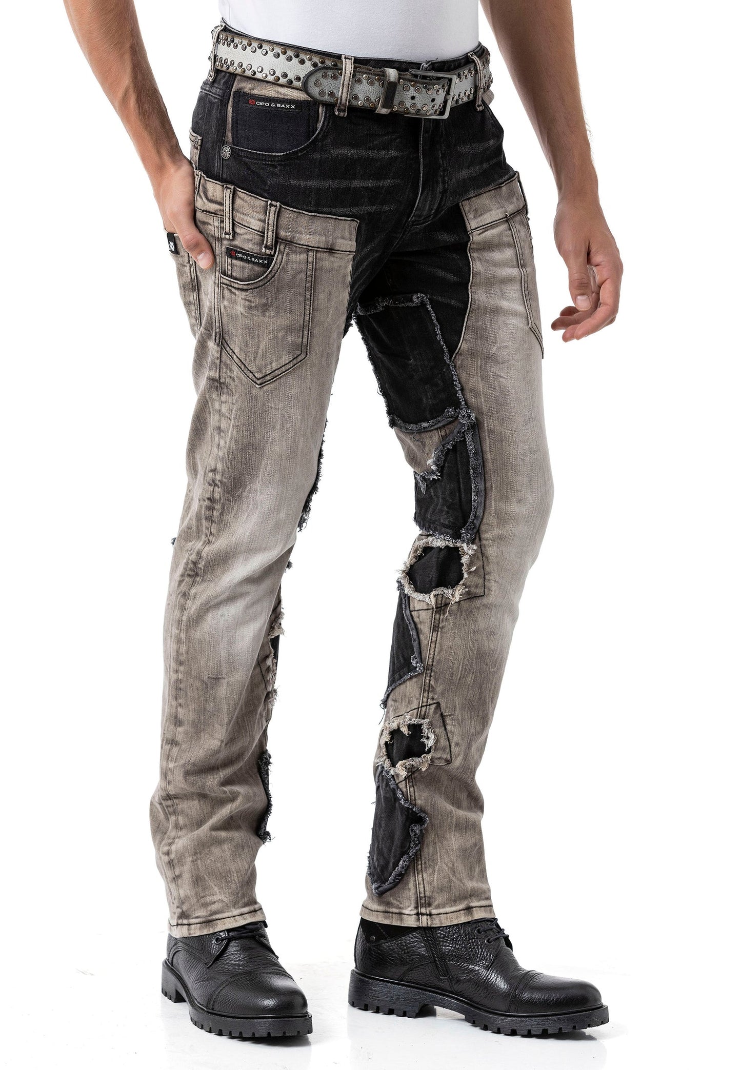 Cipo &amp; Baxx PRINCETON Men's Jeans Denim CD287