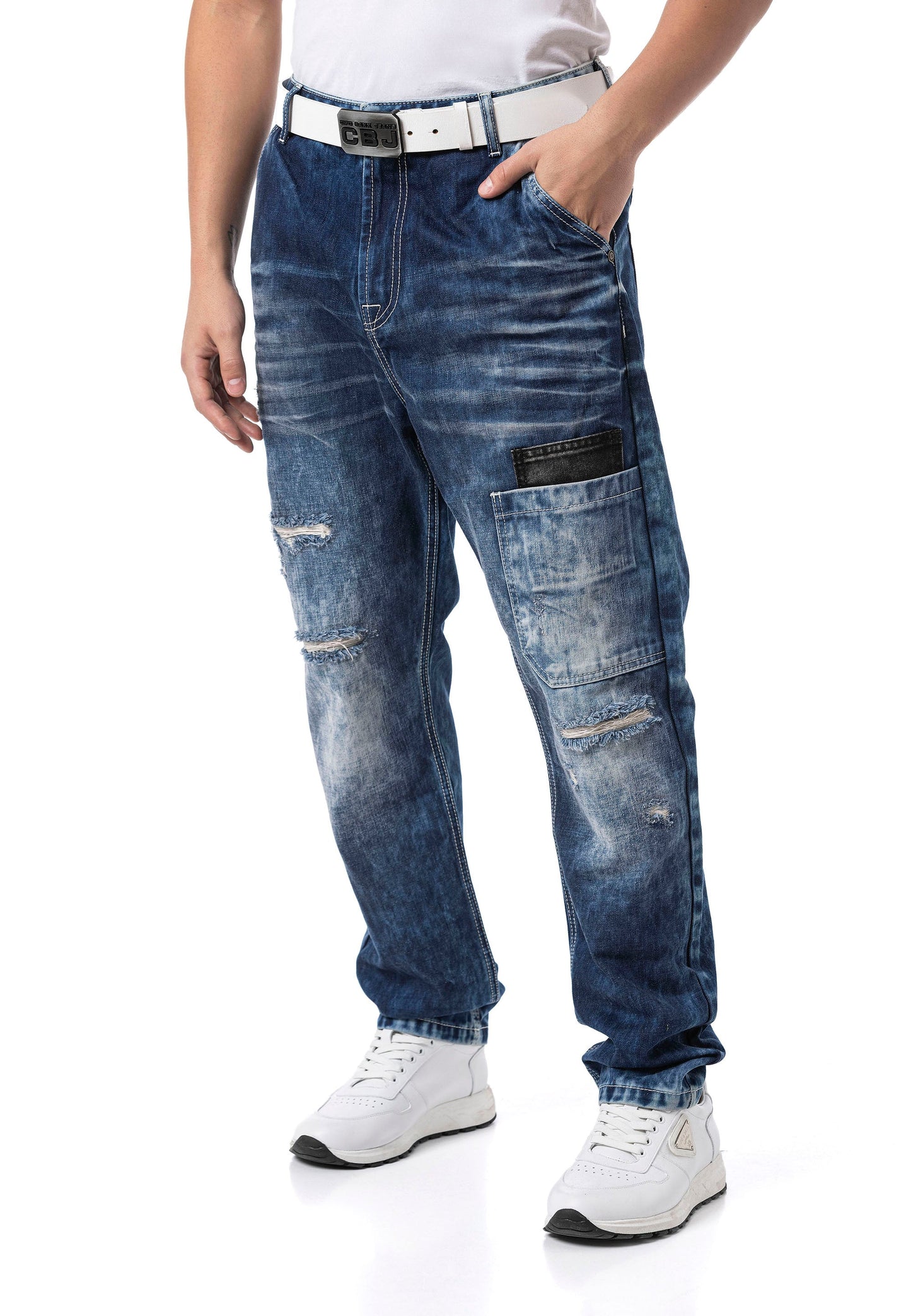 Cipo & Baxx COLWOOD Herren Baggy Jeans Denim CD907