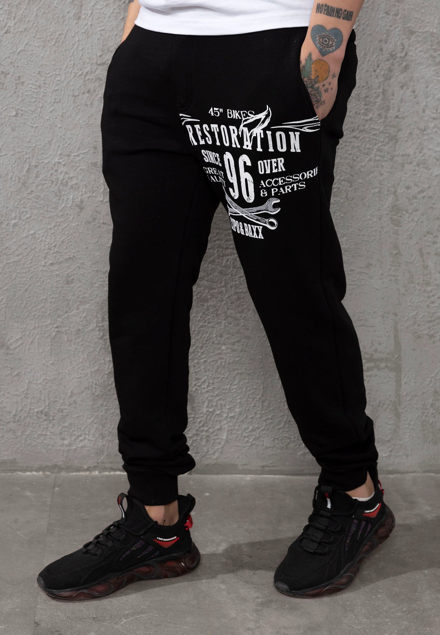 Cipo &amp; Baxx WESTON Men's Tracksuit Sweatshirt + Jogging Bottoms CLR128