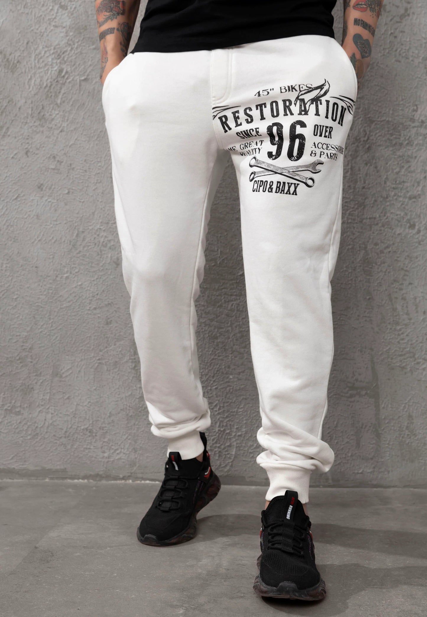 Cipo &amp; Baxx WESTON Men's Tracksuit Sweatshirt + Jogging Bottoms CLR128