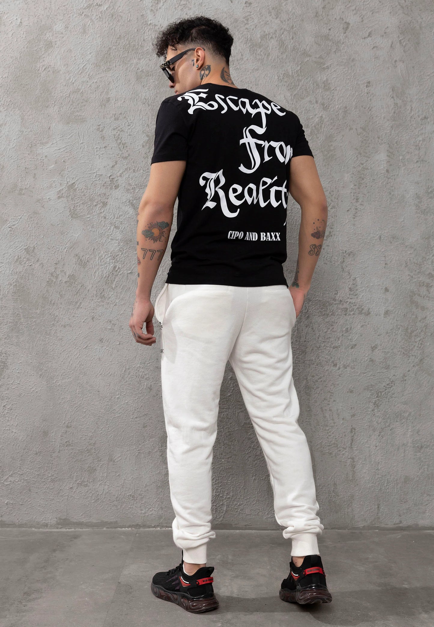 Cipo &amp; Baxx WESTON Men's Tracksuit Sweatshirt + Jogging Bottoms CLR128