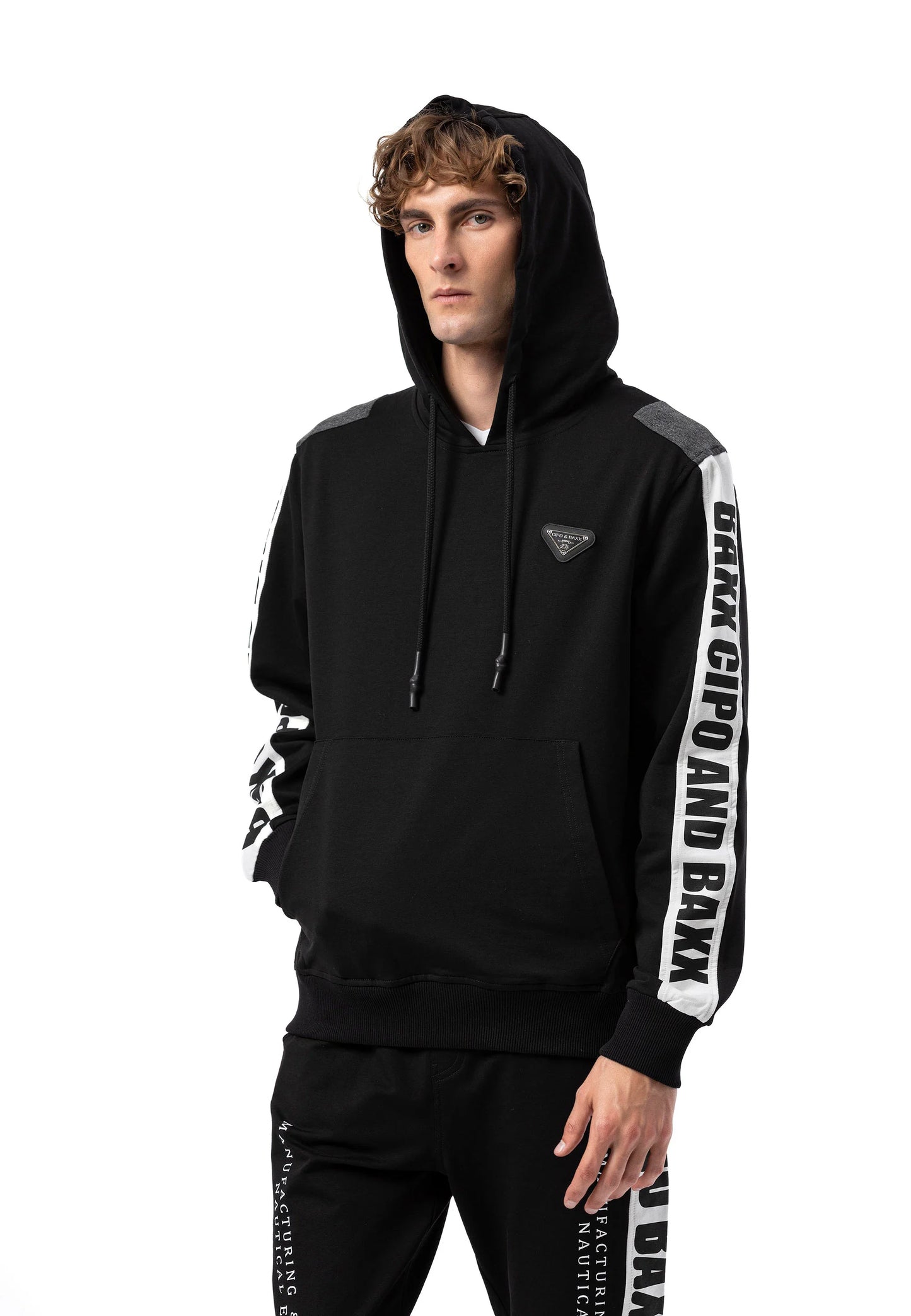 Cipo &amp; Baxx BRENTWOOD Men's Tracksuit Sweatshirt + Jogging Bottoms CLR142