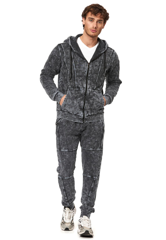 Cipo &amp; Baxx HARLEM Men's Tracksuit Sweatshirt + Jogging Bottoms CLR144