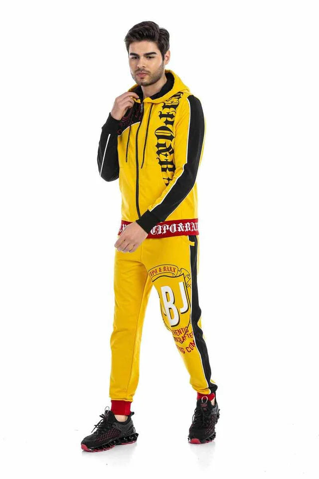 Cipo &amp; Baxx SNOOP Men's Tracksuit Sweatshirt + Jogging Bottoms CLR140