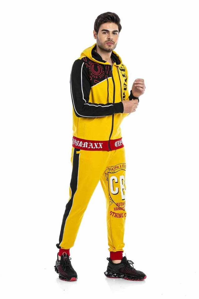 Cipo &amp; Baxx SNOOP Men's Tracksuit Sweatshirt + Jogging Bottoms CLR140