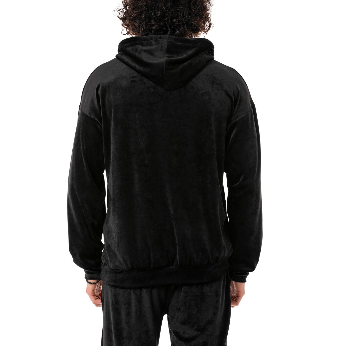 Redbridge Men's Jogging Suit Set Velor Signature Black M2216-M4305