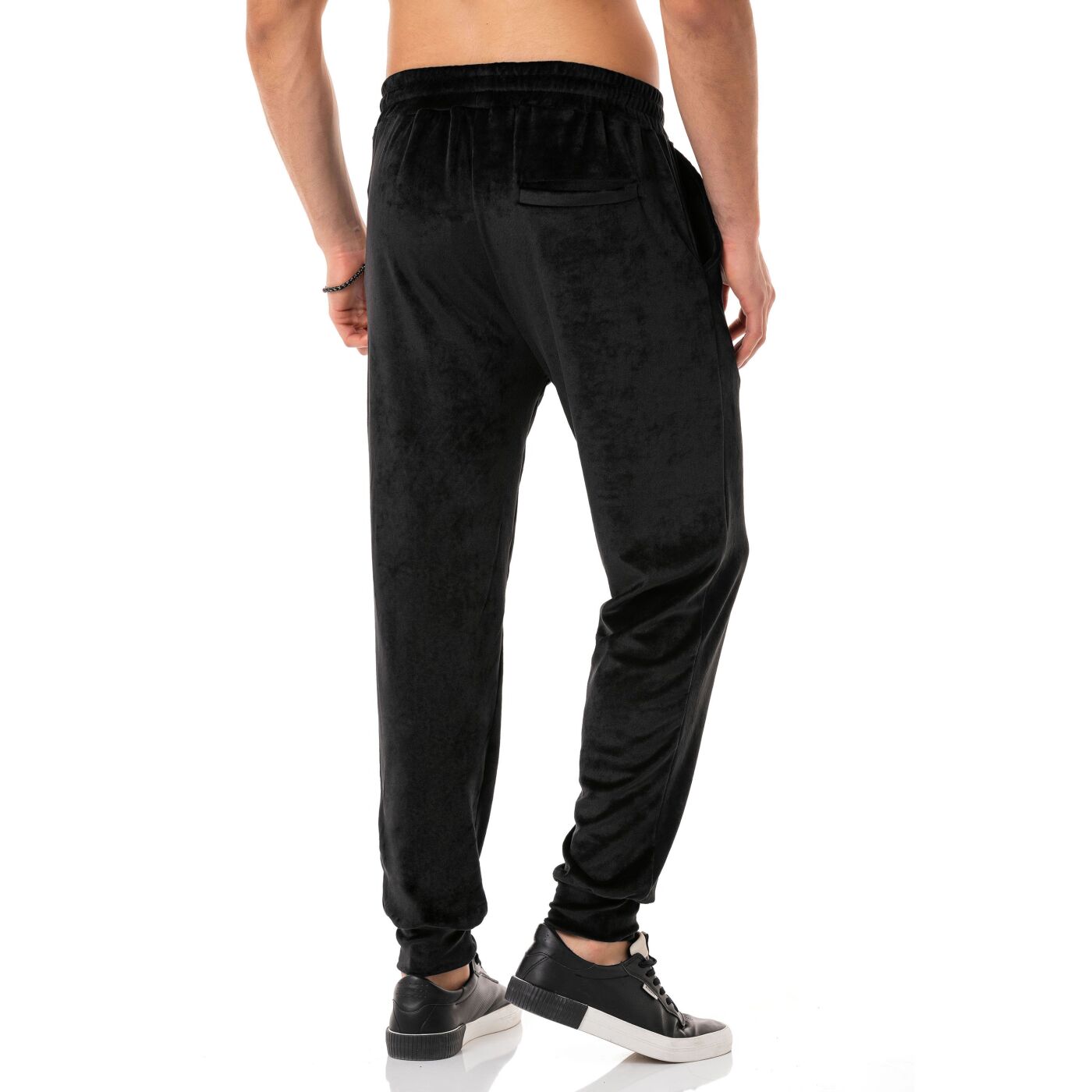 Redbridge Herren Jogginganzug Set Velour Signature  Black M2216-M4305