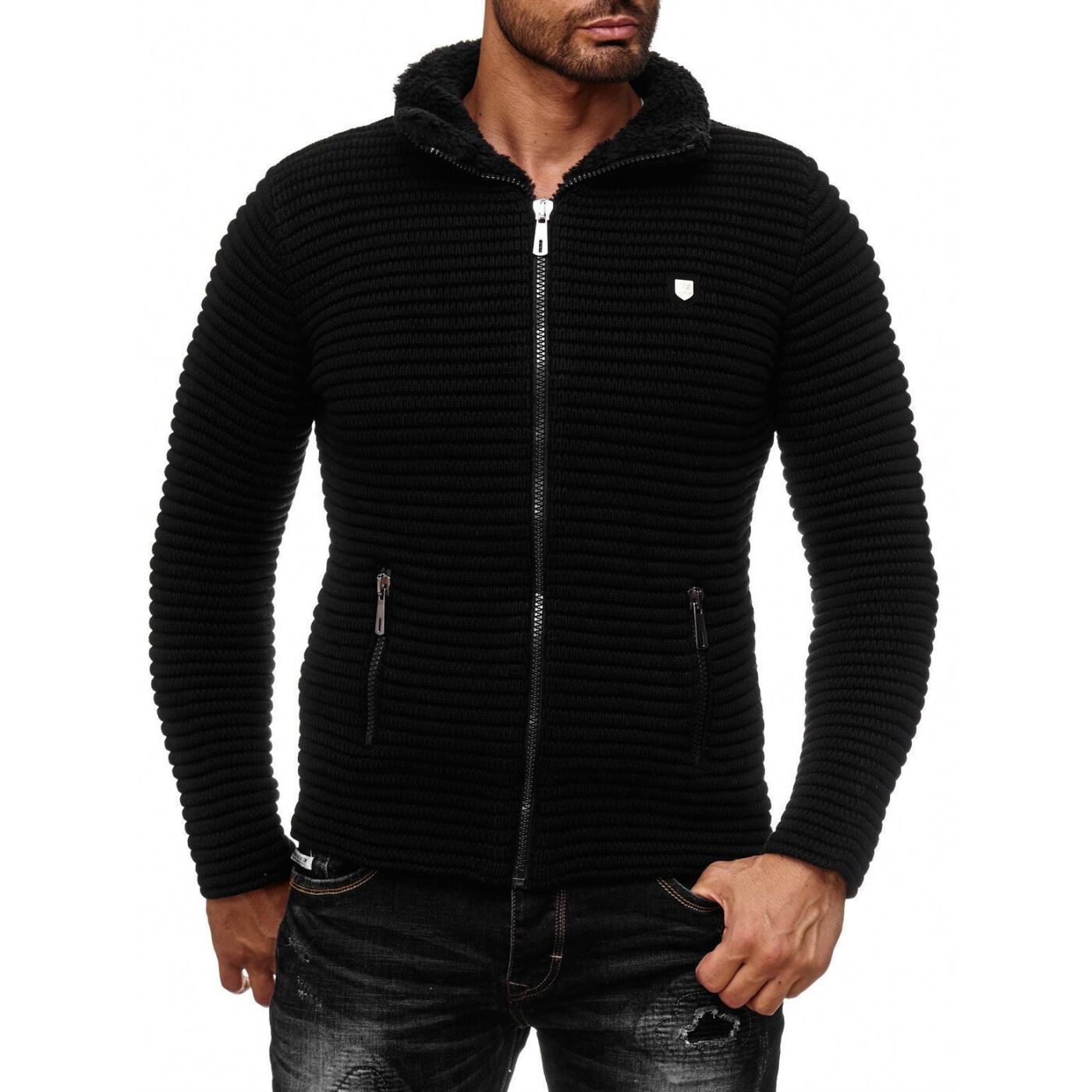 Redbridge ROBIUS Herren Strickjacke M3631