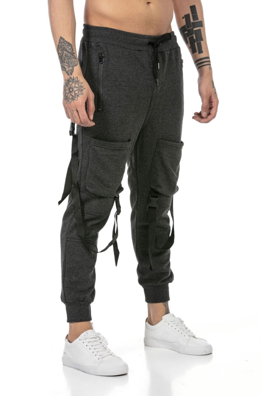 Redbridge HARPER Men's Jogging Bottoms Gray M4277